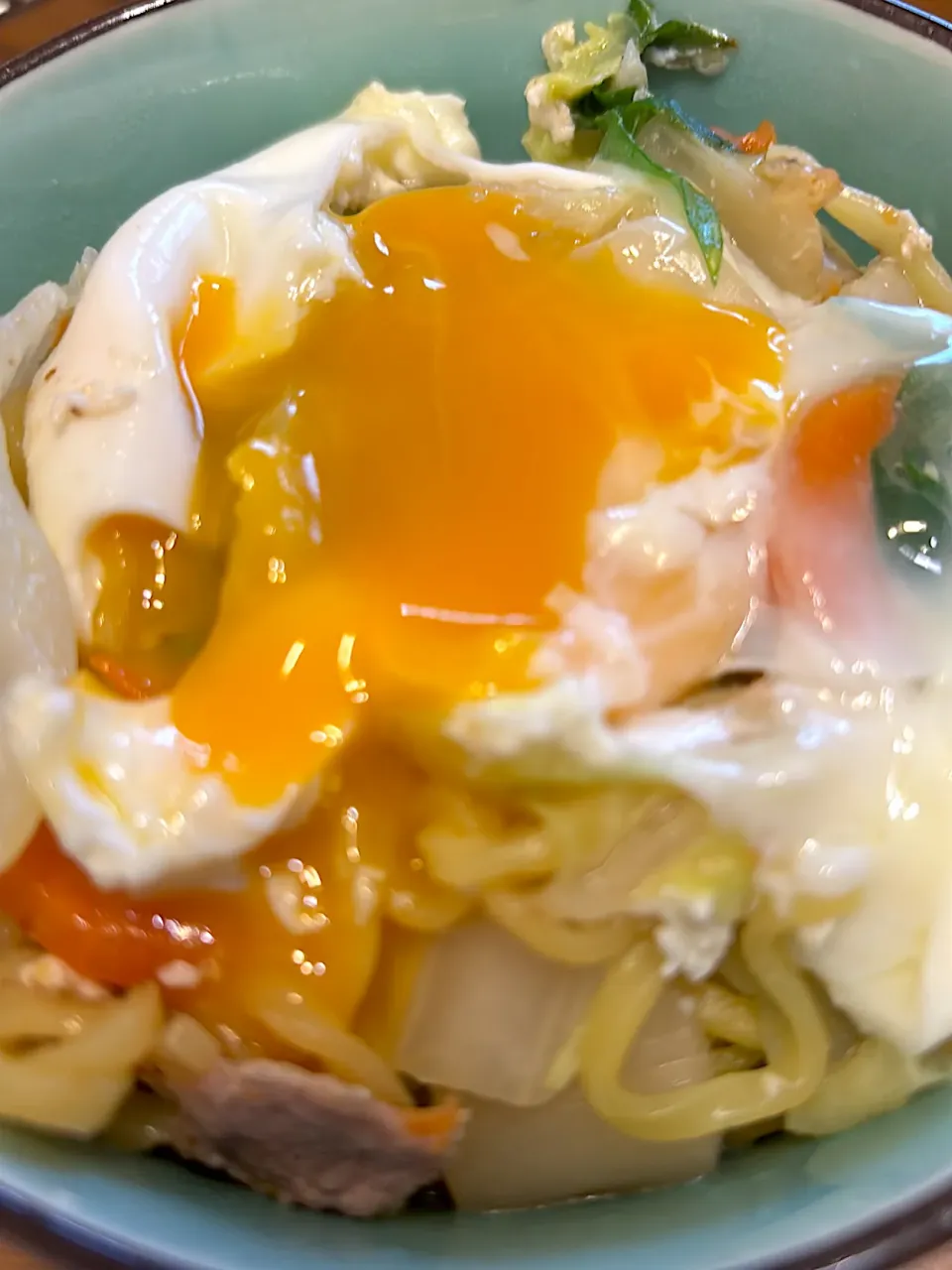 昨日の鍋で〆ラーメン|masaさん