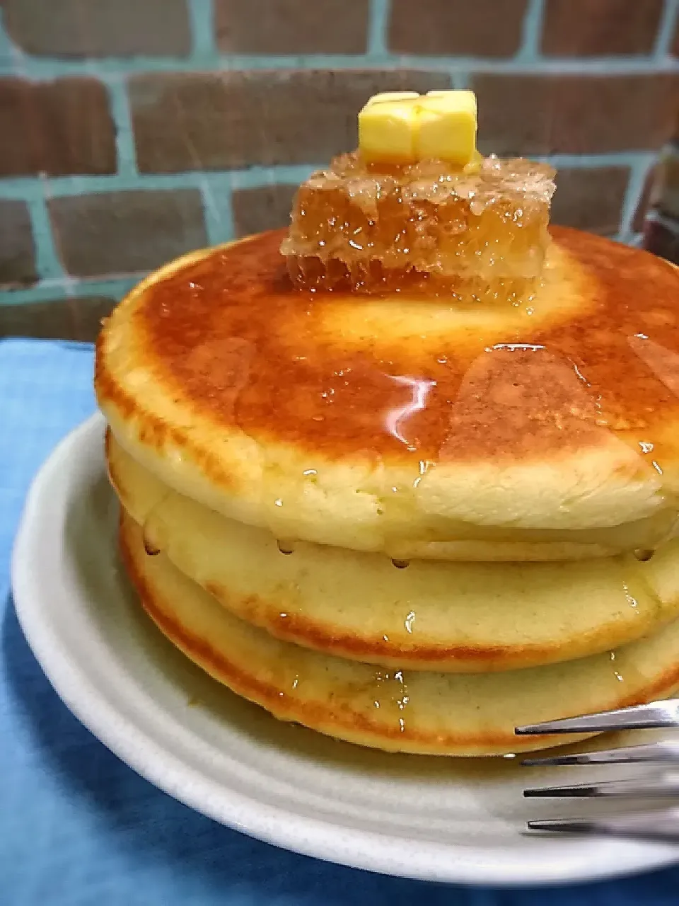 かの人の巣蜜パンケーキ|ちかさん