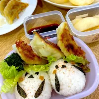 餃子弁当|しばざきまりさん