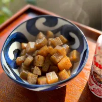 こんにゃくのガーリックペッパー炒め|アッコ✨さん