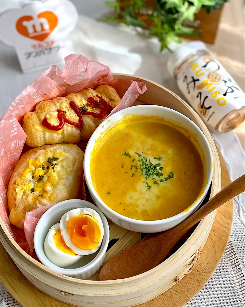 かぼちゃの豆乳ポタージュ|あゆさん