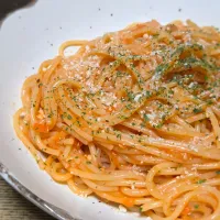 パパ作🥸残り物ミートソースパスタ|ぱんだのままんさん