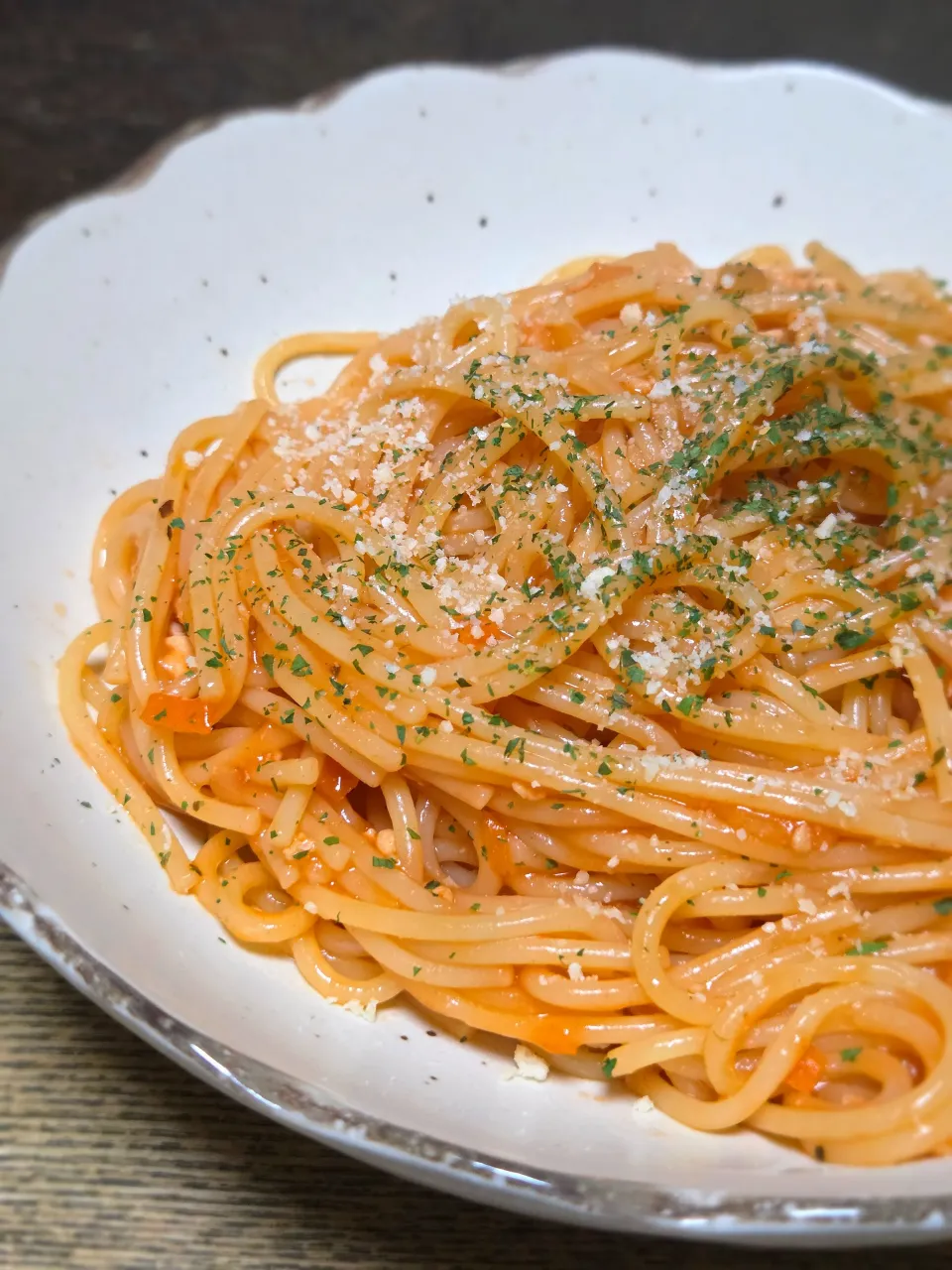 パパ作🥸残り物ミートソースパスタ|ぱんだのままんさん