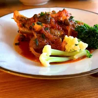 スペアリブのトマト煮|おさかなさん