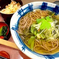 葉わさび蕎麦|おかちさん