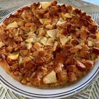 Bread pudding with apple and cinnamon|Ahnneさん