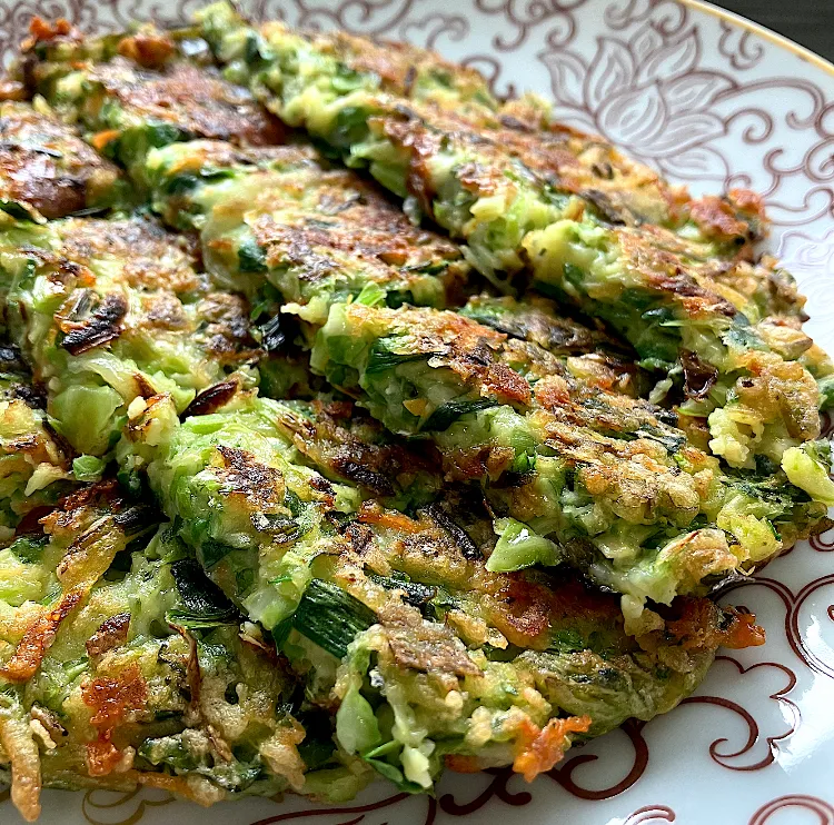 セロリと干しえびのチヂミ|KAORIさん