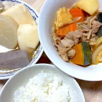 肉じゃがとおでん|ねこのあいさん