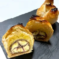 自家製渋皮煮からのマロンパイ🌰|長さんさん