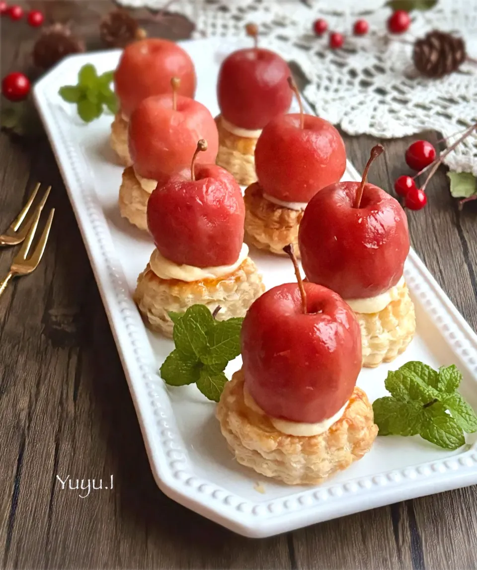 姫りんごのミニパイ|ゆーこどんさん