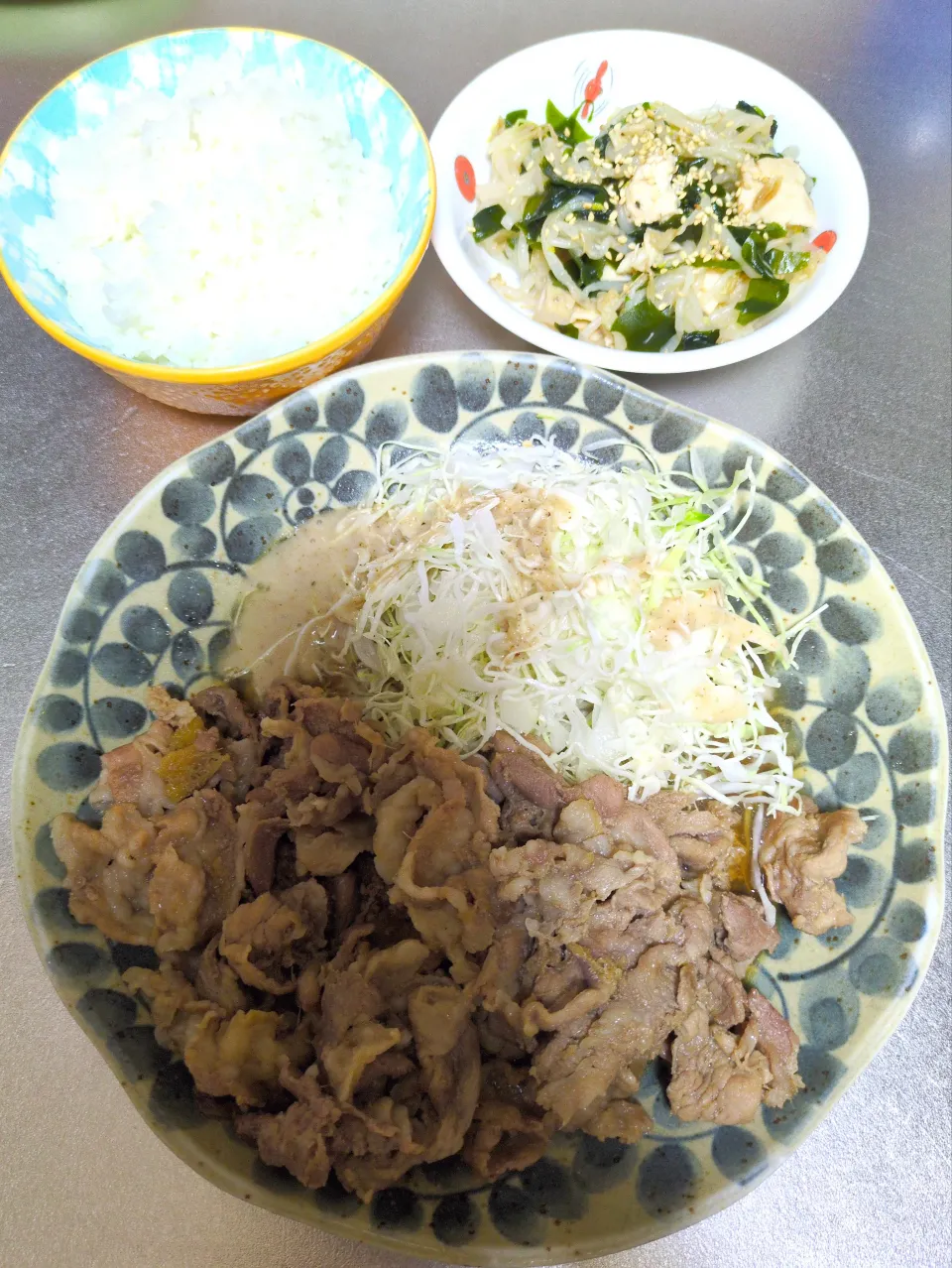 生姜焼き＆サラダ|Riapple🍎さん