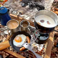 干しいちじく入りフォリッジと味噌汁|ミカさん