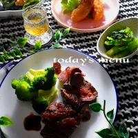 今夜はローストビーフ|山田 奈味　Instagram ＊nmymd369さん