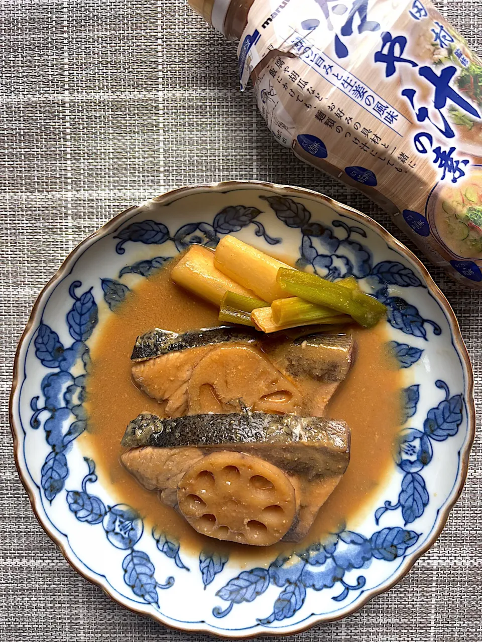 冷や汁の素で簡単ブリの味噌煮|栃倉 直人さん