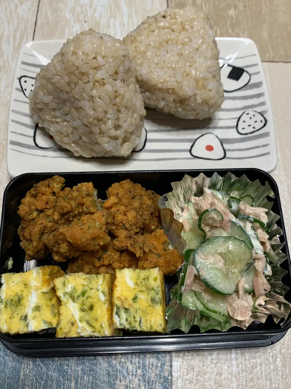 11/11玄米おにぎり弁当🍙|みっこちゃんさん