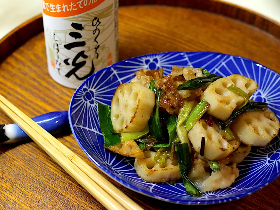 れんこんの炒め物|sono.kさん