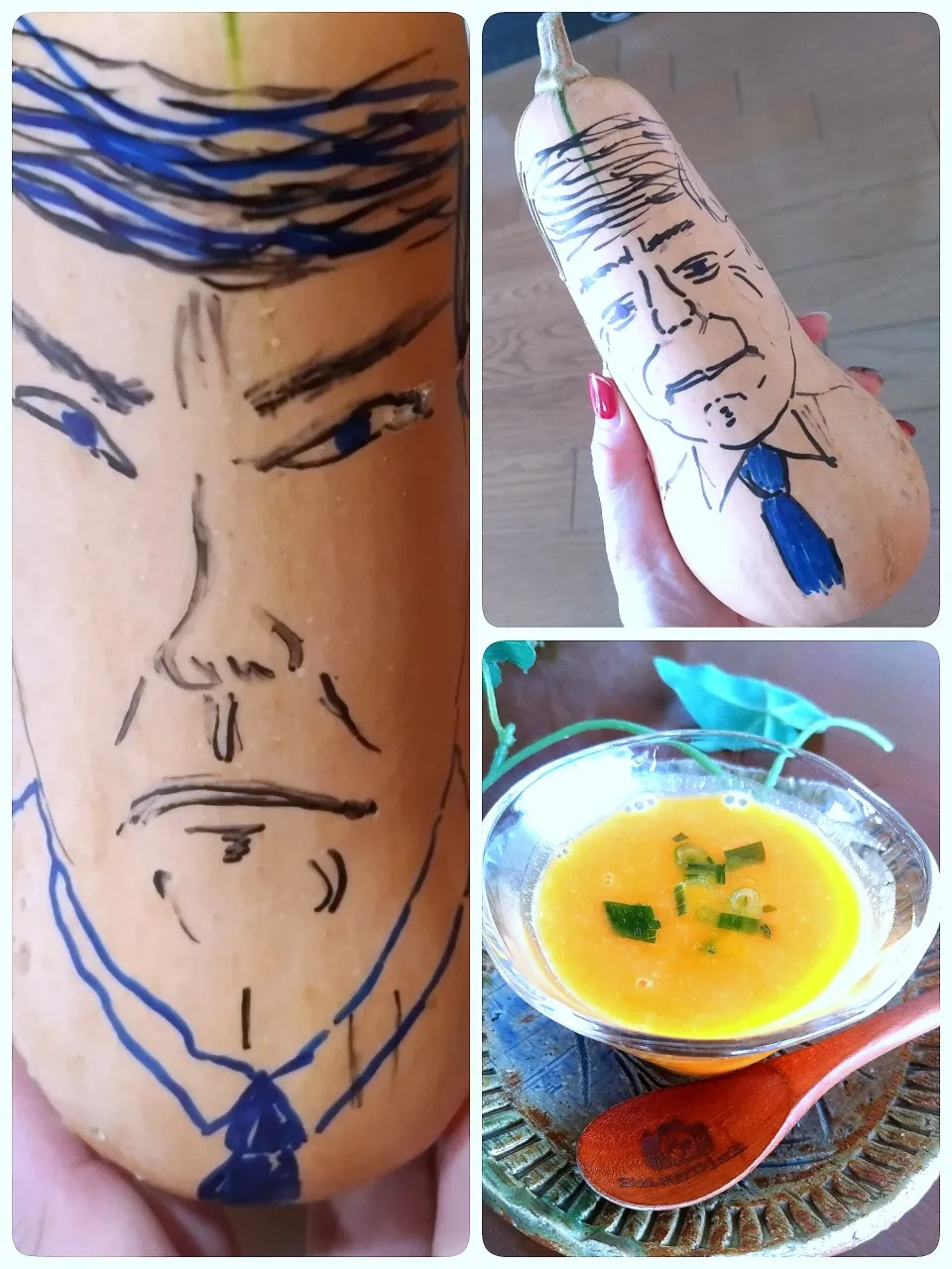 ナッツかぼちゃのスープ|ぶりさんさん