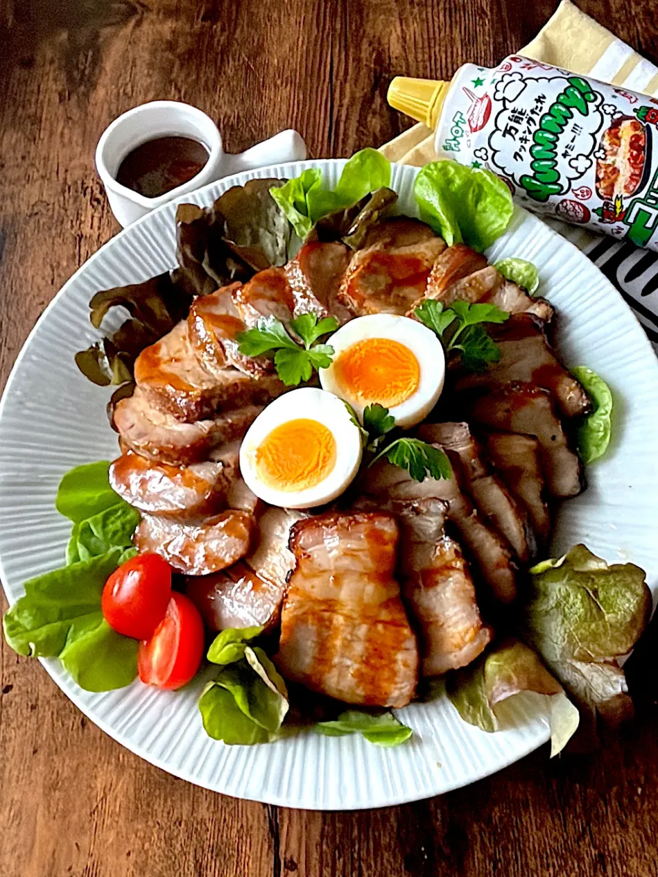超簡単　漬けて焼くだけで焼豚|とんちんさん