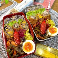 梅しそロールカツと海苔チーズロール