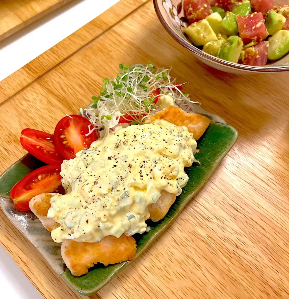 タルタルたっぷり　鳥ささみ焼き|Nagashima  Yukoさん