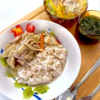 きのこたっぷりのグリーンカレー|Nagashima  Yukoさん