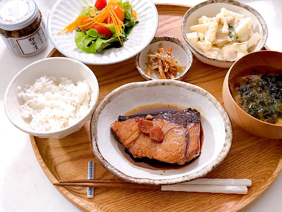 ブリ照りと冬瓜サラダ|＊Aloha＊さん