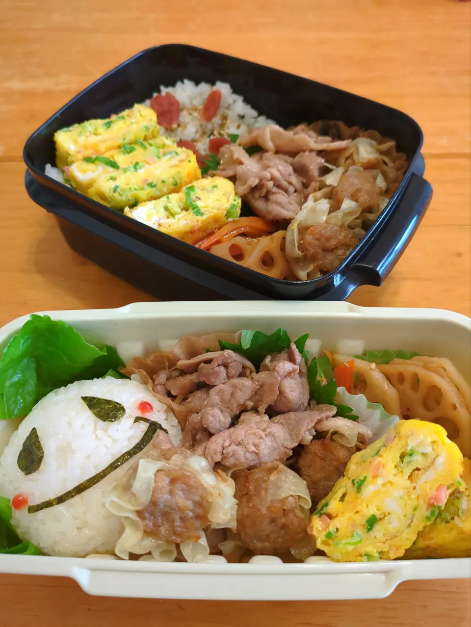 焼き肉と揚げ焼売弁当|さやかさん