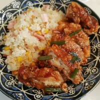 【リメイクとうもろこしご飯】|琥珀さん