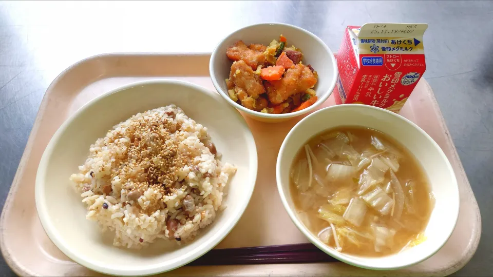 今日の給食(11/11)|えっちゃんさん