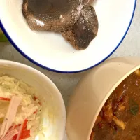 焼き椎茸、シチュー、ポテトサラダ| まみみさん
