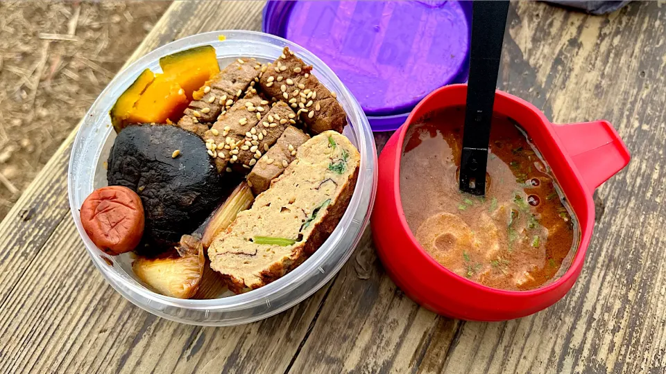 山弁当と赤だし|deekay71さん