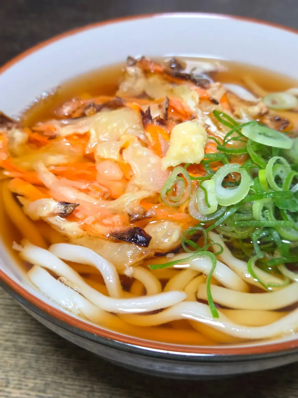 パパ作🥸揚げないかき揚げうどん|ぱんだのままんさん