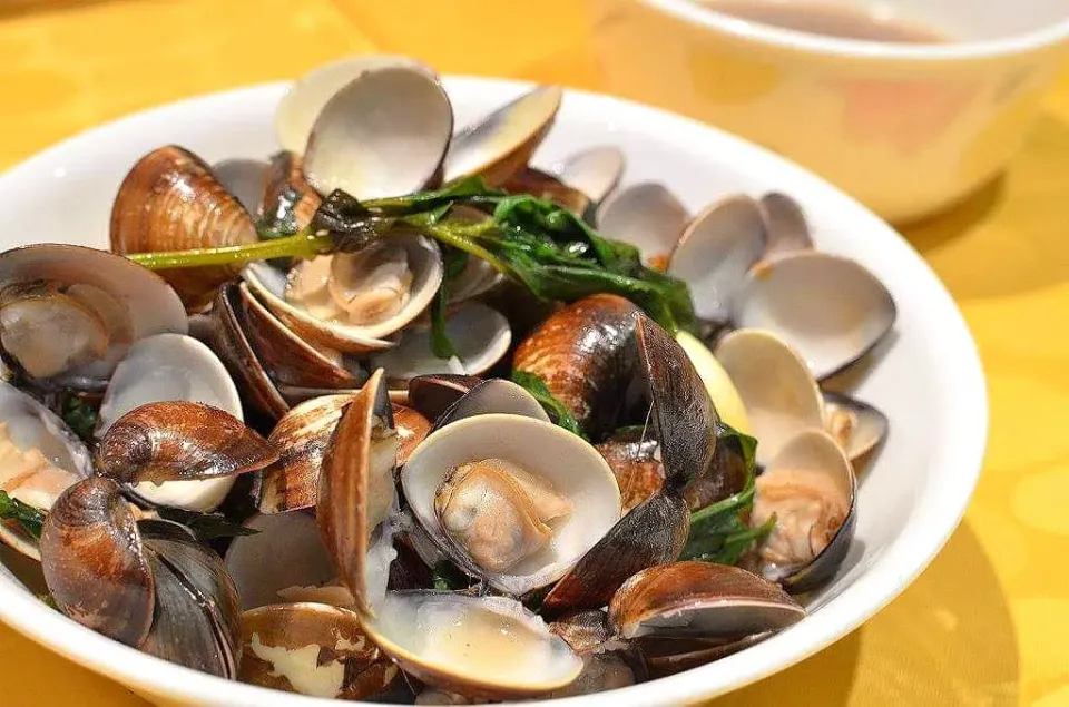 炒蛤蠣|勁桑さん