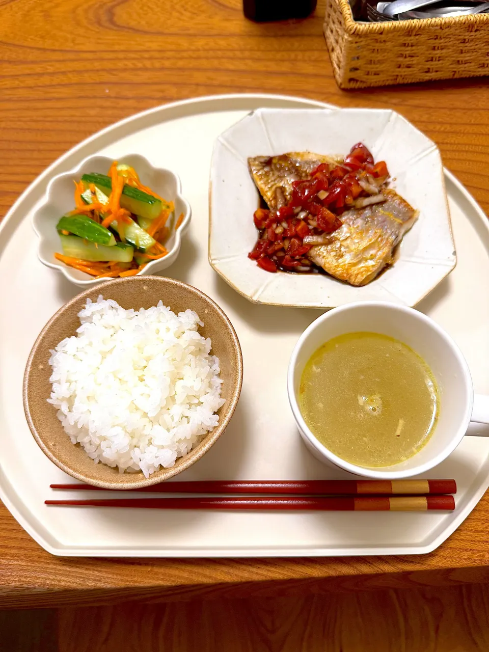 白身魚のポワレ🐟|みさちきさん