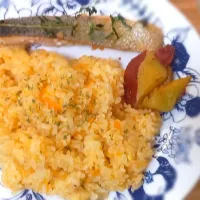 ガーリックキャロットバターライス|A&Cさん