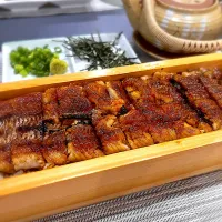 岡崎城近くの鰻屋さん。松本潤さんも食べたかも。いっぽん鰻のひつまぶし|Hiro Yanさん