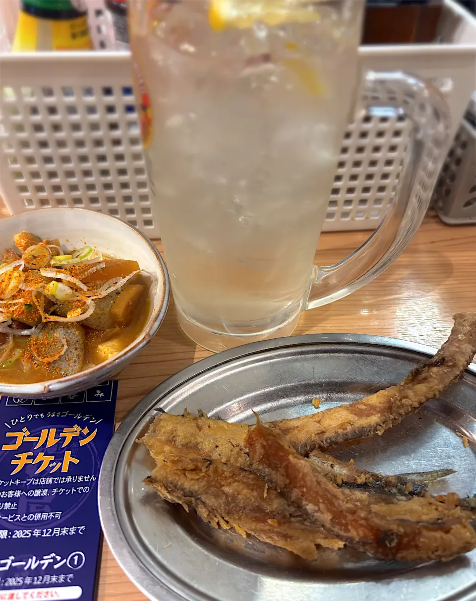 煮込みと骨せんべい|あきちゃ☆彡さん