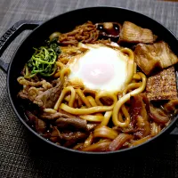 すき焼きの次の日のうどん