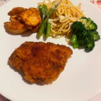 かじきまぐろのパン粉焼き|めんちゃんさん