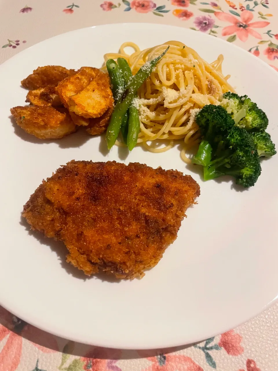 かじきまぐろのパン粉焼き|めんちゃんさん