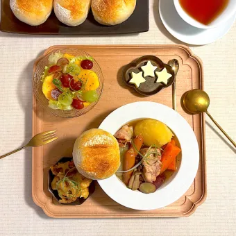 Snapdishの人気料理写真:ごちそうポトフのおぼんごはん