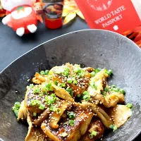 サバとキノコのコチジャン炒め|めいめいさん