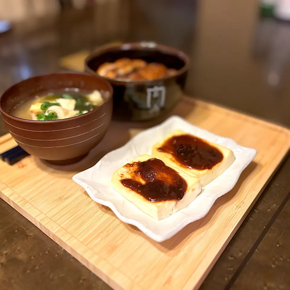 豆腐の田楽|かっちゃん杉さん