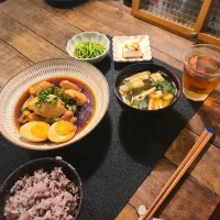 鶏むね肉のさっぱり煮定食|KEITAさん
