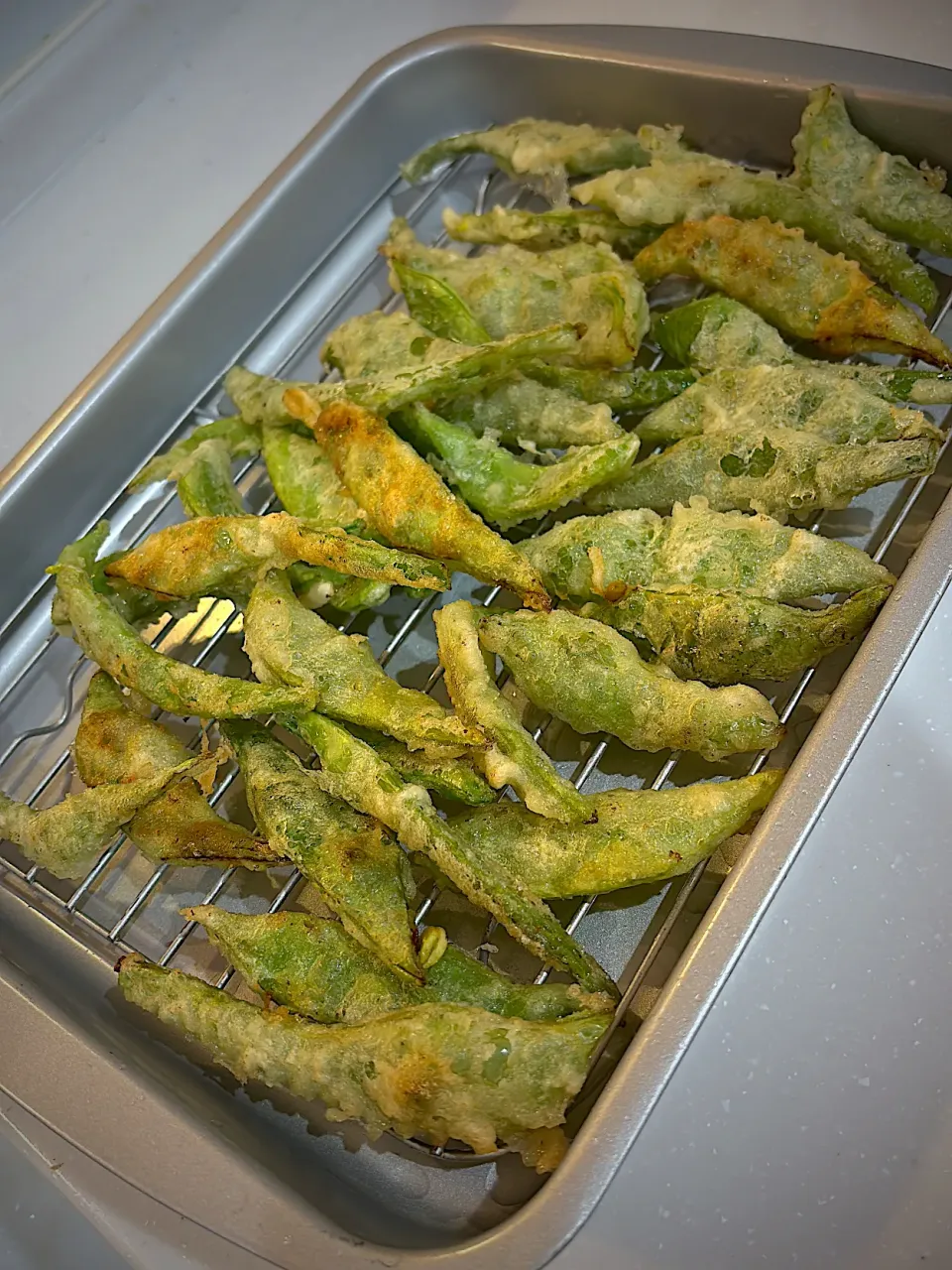 ♡モロッコインゲン天ぷら♡|ゆかぱんさん