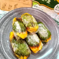 🔷🎃雪化粧南瓜ともろみみそ🧀チーズのライペ焼き🔷|@きなこさん