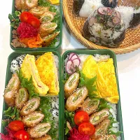 2025,11,12 ジャンボいんげん肉巻きお弁当さん🍱|kayoo_ch517♡3太郎1姫２モル♡81line Maさん