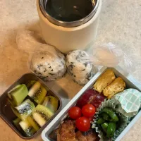 娘お弁当（豚肉味噌漬け）|takezooさん