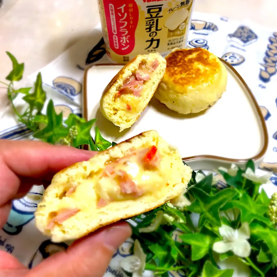 ハムチーズパン|ぷーはるひゅうさん