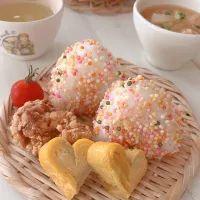 あられおにぎり🍙✨